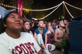 Rugby World Cup - Fans Flock At Rugby Village - Toulouse