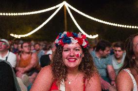 Rugby World Cup - Fans Flock At Rugby Village - Toulouse