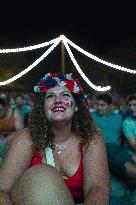 Rugby World Cup - Fans Flock At Rugby Village - Toulouse