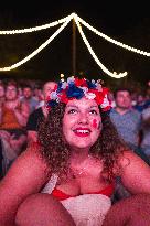 Rugby World Cup - Fans Flock At Rugby Village - Toulouse
