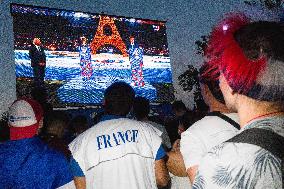 Rugby World Cup - Fans Flock At Rugby Village - Toulouse