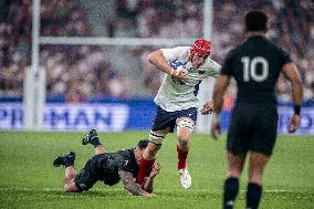 Rugby World Cup - France Defeat New Zealand In Opening Game