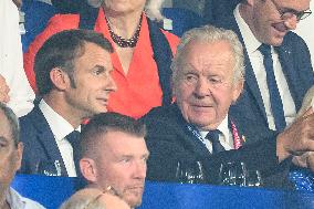 Rugby World Cup - Macron Attends Opening Game