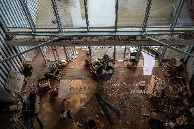 Hong Kong Clean Up After Rainstorm