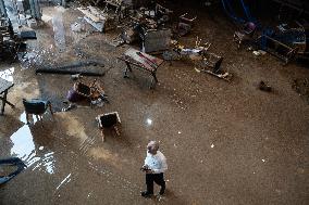 Hong Kong Clean Up After Rainstorm