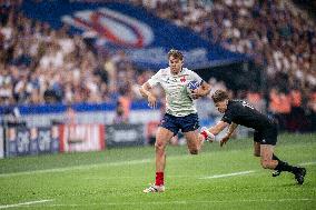 Rugby World Cup - France Defeat New Zealand In Opening Game