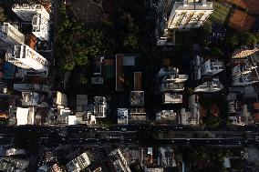 Aerial Image Of The City Of São Paulo, Brazil