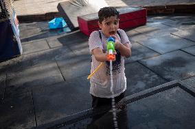 Iran-Water Gun Festival In Tehran