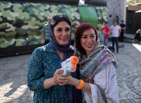 Iran-Water Gun Festival In Tehran