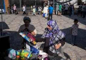 Iran-Water Gun Festival In Tehran