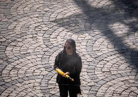 Iran-Water Gun Festival In Tehran