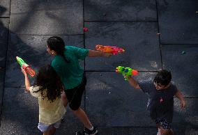 Iran-Water Gun Festival In Tehran