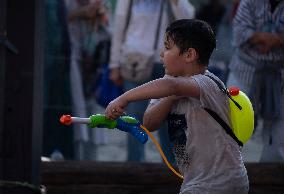 Iran-Water Gun Festival In Tehran