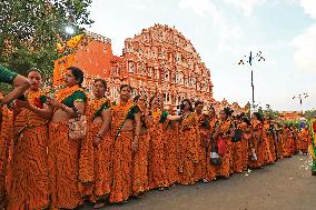 Krishna Janmashtami Procession In Jaipur