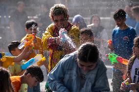 Iran-Water Gun Festival In Tehran