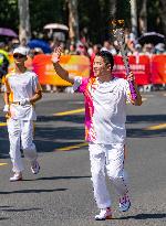 (SP)CHINA-HUZHOU-ASIAN GAMES-TORCH RELAY (CN)