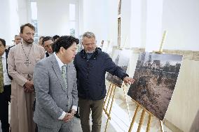 Japan Foreign Minister Hayashi in Ukraine