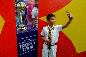 ICC Men's World Cup Trophy Tour In Kolkata.