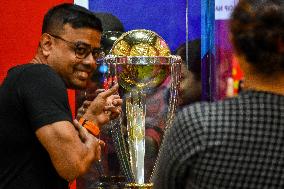 ICC Men's World Cup Trophy Tour In Kolkata.