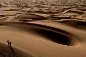 CHINA-XINJIANG-KASHGAR-DESERT-SCENERY (CN)