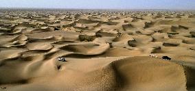 CHINA-XINJIANG-KASHGAR-DESERT-SCENERY (CN)