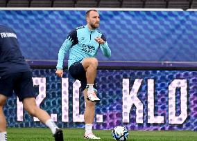UEFA Euro 2024 qualifiers - Team Denmark practice session