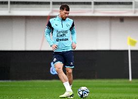 UEFA Euro 2024 qualifiers - Team Denmark practice session