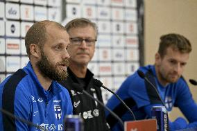 UEFA Euro 2024 qualifications - Team Finland international press conference