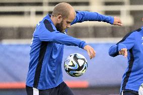 UEFA Euro 2024 qualifiers - Team Finland practice session