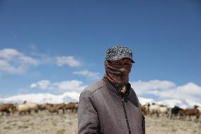 CHINA-XINJIANG-TAXKORGAN-SHEEPHERDER (CN)