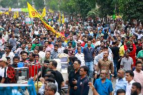 BNP Supporters Protest - Dhaka