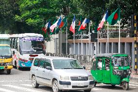 Preparations For President Macron's Visit - Dhaka