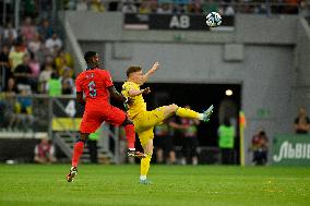 Ukraine 1-1 England in EURO 2024 qualifier in Wroclaw