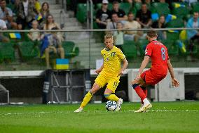 Ukraine 1-1 England in EURO 2024 qualifier in Wroclaw