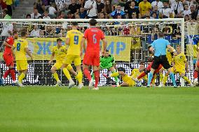 Ukraine 1-1 England in EURO 2024 qualifier in Wroclaw
