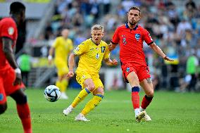 Ukraine 1-1 England in EURO 2024 qualifier in Wroclaw