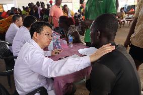 GHANA-EASTERN REGION-CHINESE MEDICAL TEAM-FREE CLINICAL SERVICE