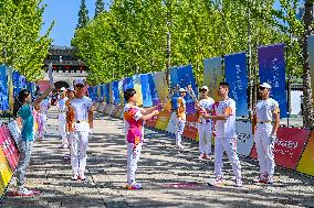 (SP)CHINA-JIAXING-ASIAN GAMES-TORCH RELAY (CN)