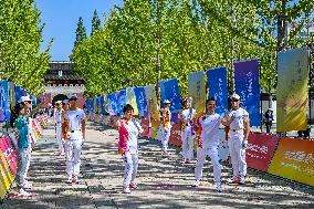 (SP)CHINA-JIAXING-ASIAN GAMES-TORCH RELAY (CN)