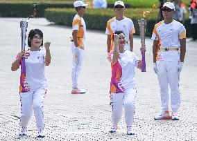 (SP)CHINA-JIAXING-ASIAN GAMES-TORCH RELAY (CN)