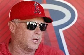 Baseball: Angels manager Phil Nevin