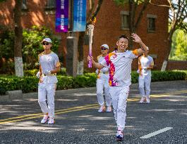 (SP)CHINA-JIAXING-ASIAN GAMES-TORCH RELAY (CN)