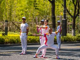 (SP)CHINA-JIAXING-ASIAN GAMES-TORCH RELAY (CN)