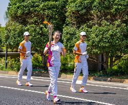 (SP)CHINA-JIAXING-ASIAN GAMES-TORCH RELAY (CN)