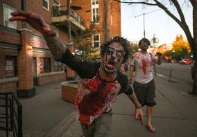 Zombie Walk In Edmonton