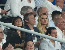 Rugby World Cup - Celebs Attend France v New Zealand