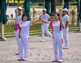 (SP)CHINA-JIAXING-ASIAN GAMES-TORCH RELAY (CN)