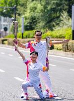 (SP)CHINA-JIAXING-ASIAN GAMES-TORCH RELAY (CN)