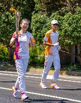 (SP)CHINA-JIAXING-ASIAN GAMES-TORCH RELAY (CN)