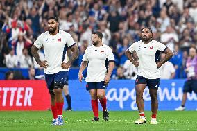 Rugby World Cup - France Defeat New Zealand In The Opening Game